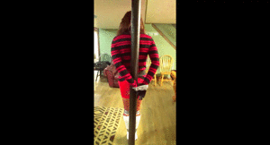 xsiteability.com - Boots And Sweater Bondage: "Pole Bound" - Full Video - Sept 29 thumbnail