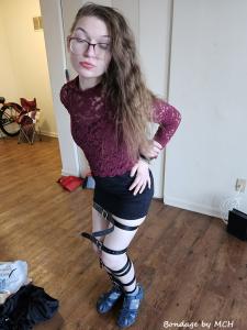 xsiteability.com - Ginger Bond in Bondage thumbnail