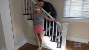 xsiteability.com - Lolly Gagg Tied Onto The Stairs  thumbnail