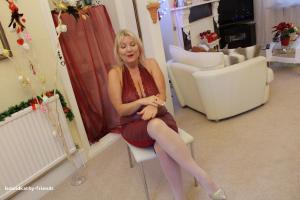 xsiteability.com - Tigerlily bound in sexy dress thumbnail
