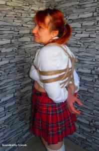 xsiteability.com - Fabienne Naughty girl tied thumbnail