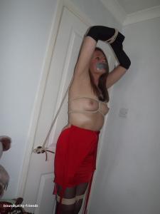xsiteability.com - Tabitha tied to door thumbnail
