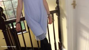 xsiteability.com - Tamara dressed in blue and cuffed thumbnail