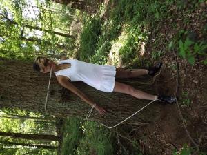 xsiteability.com - Stacey tied in the woods 2 thumbnail
