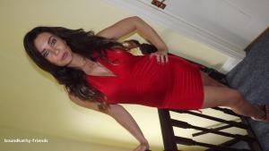 xsiteability.com - Alexmodel bound in red dress thumbnail