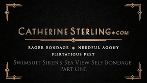 xsiteability.com - 0270 Swimsuit Siren's Sea-View Self-Bondage Part 1 thumbnail