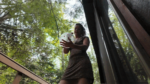 xsiteability.com - Fayth Blowing & Popping Log Cabin Tour thumbnail