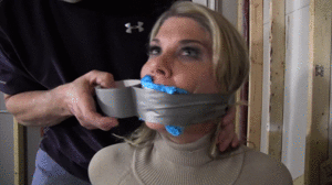 xsiteability.com - 2407CARISSA-Zip tied and taped gagged in tight jeans thumbnail
