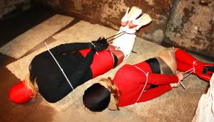 xsiteability.com - Boots And Sweater Bondage: "Double Damsel Perils II" - Pic Set - Jan 18 thumbnail