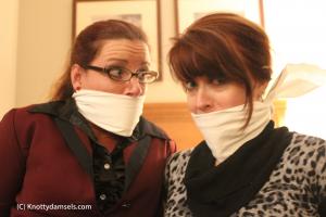 xsiteability.com - Fayth On Fire and Pandora Jones Photoset: Business Bound and OTM Gagged thumbnail