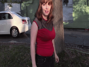 xsiteability.com - Ginger Spanks Her Stalker Fan thumbnail