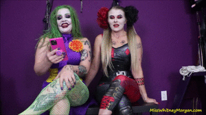 xsiteability.com - Fan Question Friday Cosplay Edition - Joker & Harley - Whitney & Kitty Pt1  thumbnail