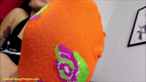 xsiteability.com - Raquel Roper Double Layer Smelly Halloween Sock Worship thumbnail