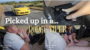 xsiteability.com - Dodge Viper Pickup Cheating Wife Foot Worship Handjob Footjob thumbnail