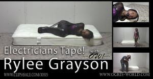 xsiteability.com - Rylee Greyson in Electrician's Tape thumbnail