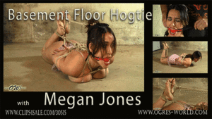 xsiteability.com - Megan Jones in Basement Floor Hogtie thumbnail