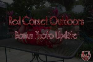 xsiteability.com - Lana Lane in Red Corset Outdoor Hogtie BONUS PHOTO UPDATE thumbnail