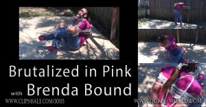 xsiteability.com - Brenda Bound in Brutalized in Pink thumbnail