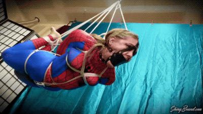 xsiteability.com - Sadie Holmes.. Spidergirl Suspended and Struggling thumbnail