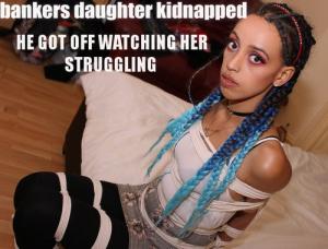 xsiteability.com - Bankers daughter snatched tied up in tight rope bondage ransom hostage thumbnail